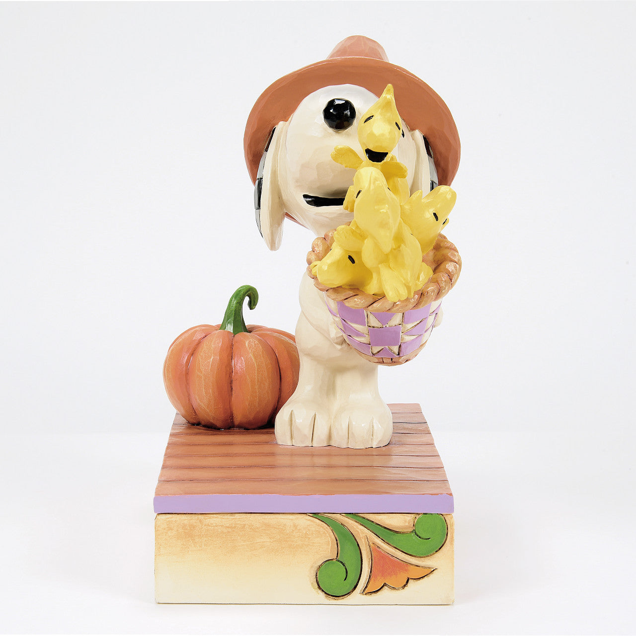 Snoopy with Cornucopia of Woodstocks