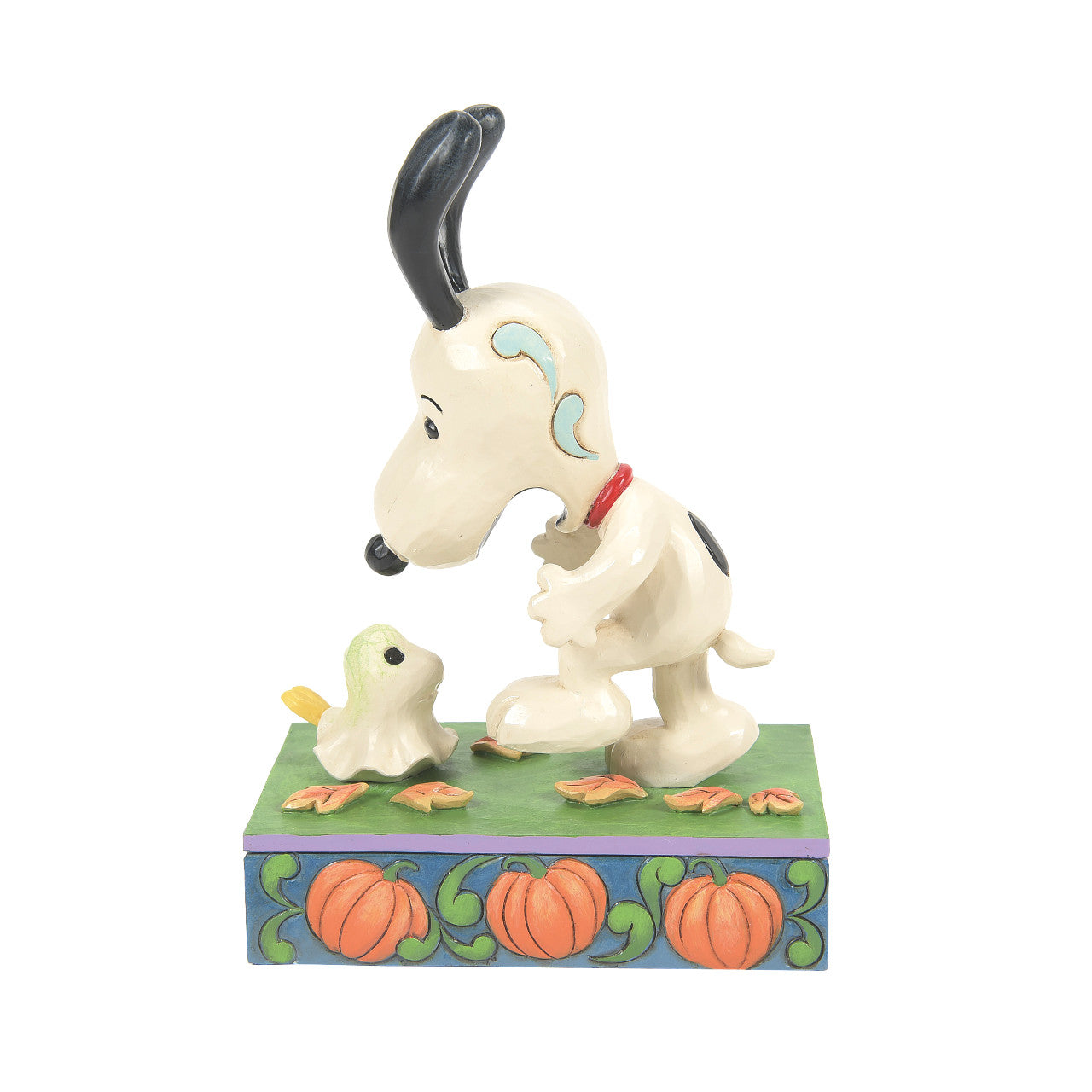 A Spooky Encounter Snoopy Scared by Woodstock Ghost