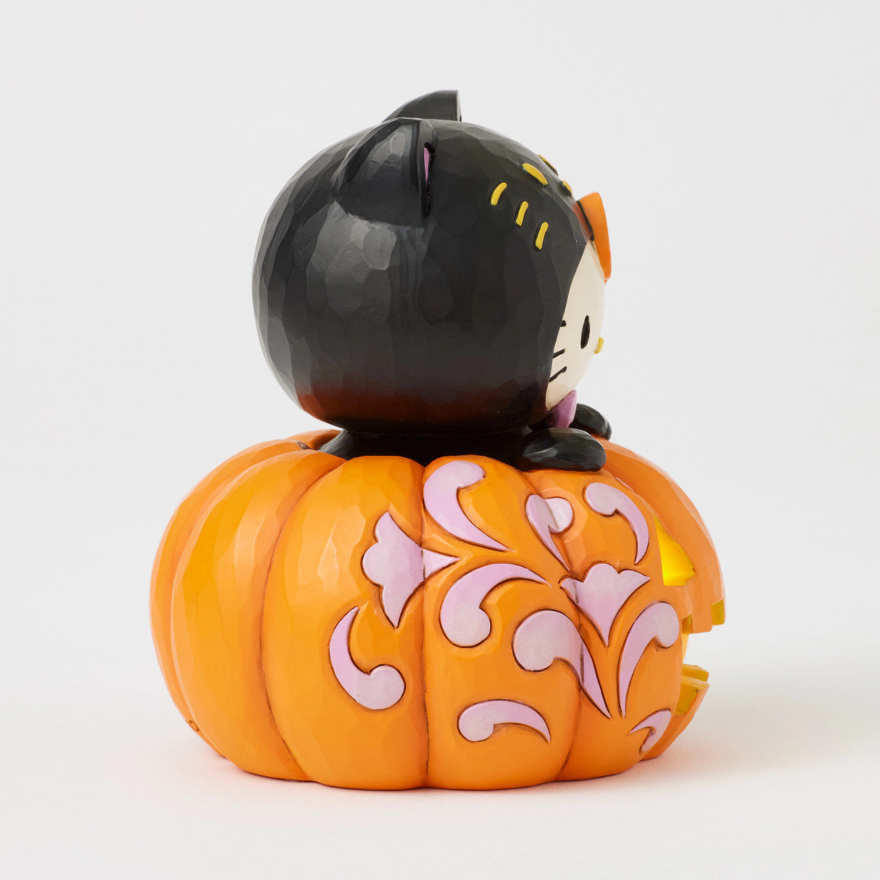 Hello Kitty Black Cat on Pumpkin