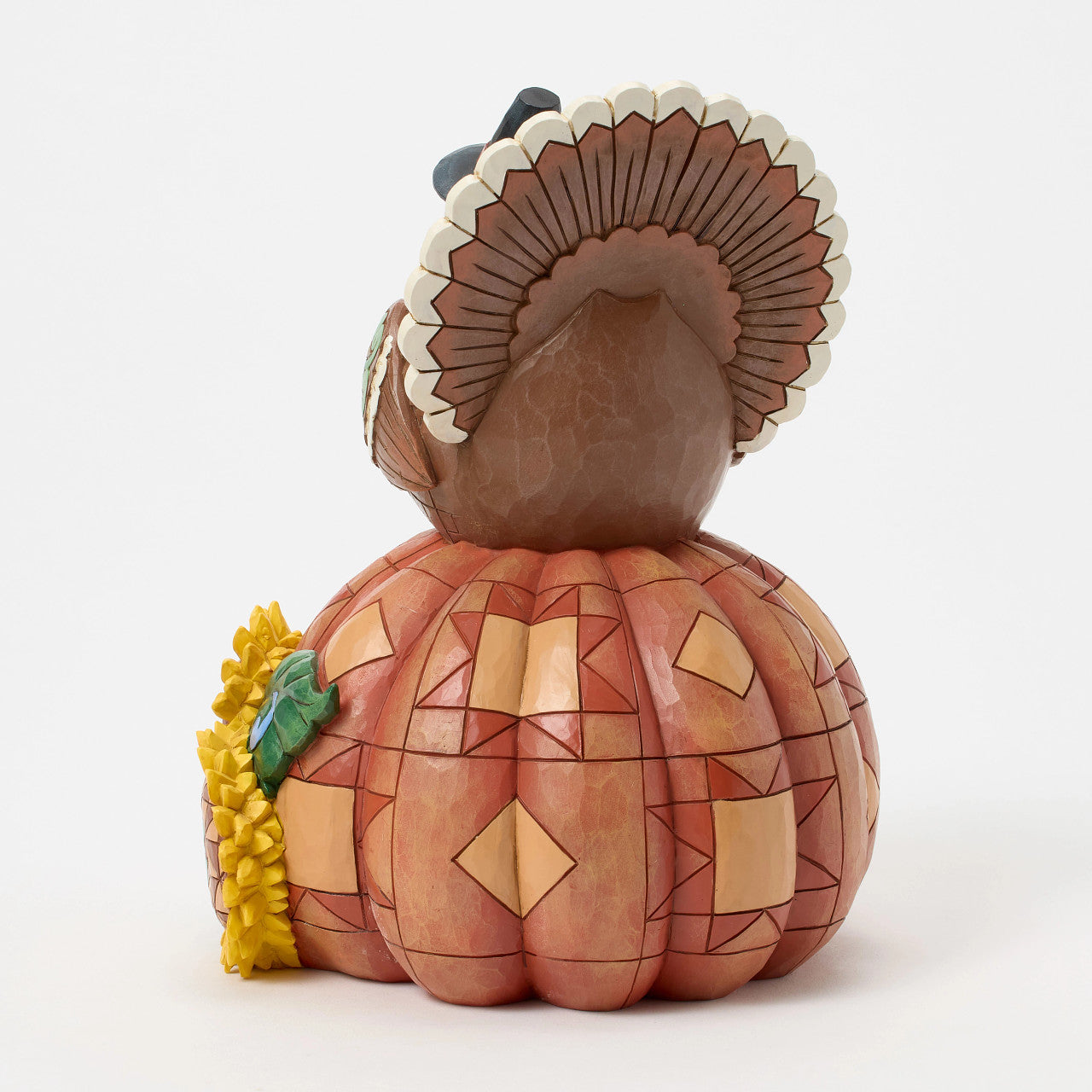 Gobble Greetings Turkey Pumpkin Sunflower
