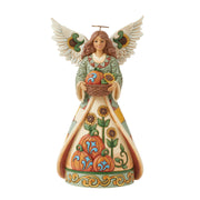 Let Us Give Thanks Angel with Sunflower Basket