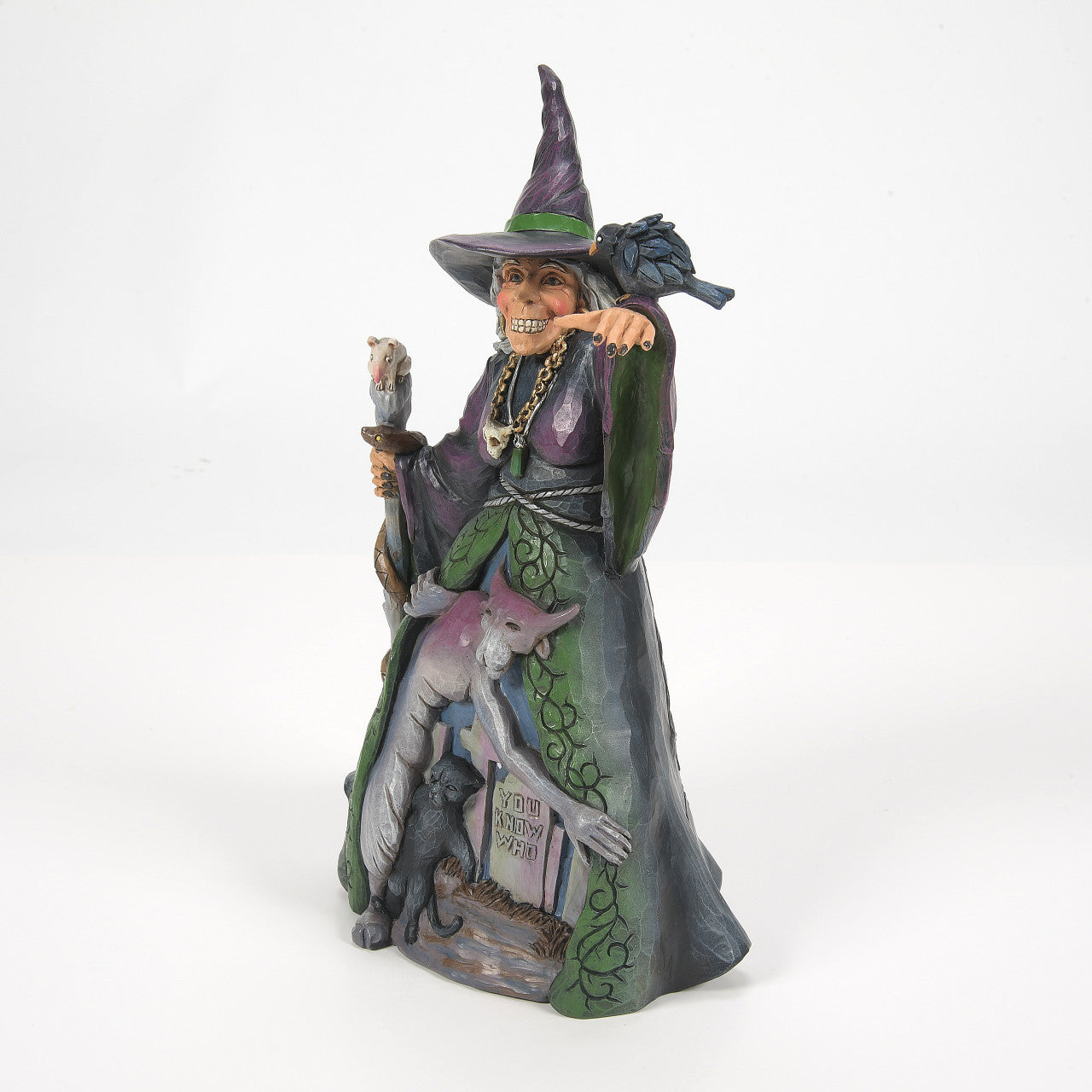 Something Wicked Evil Witch with Graveyard Scene