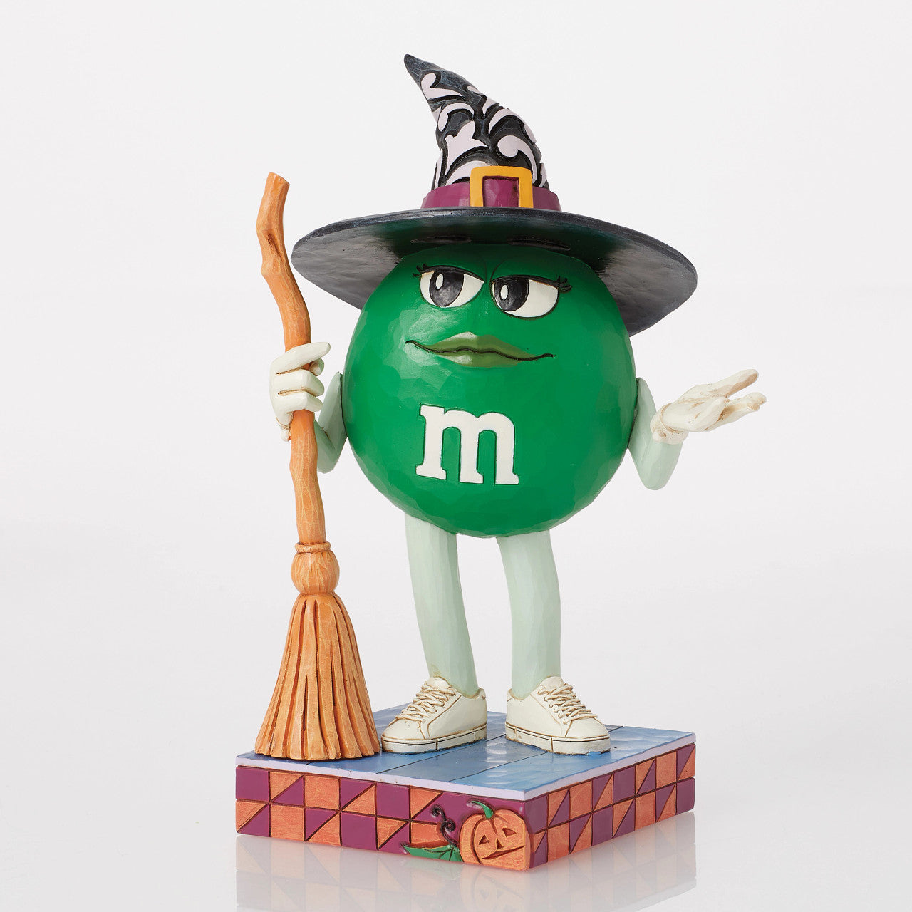 Witching You a Happy Halloween M&M'S Green Character Witch