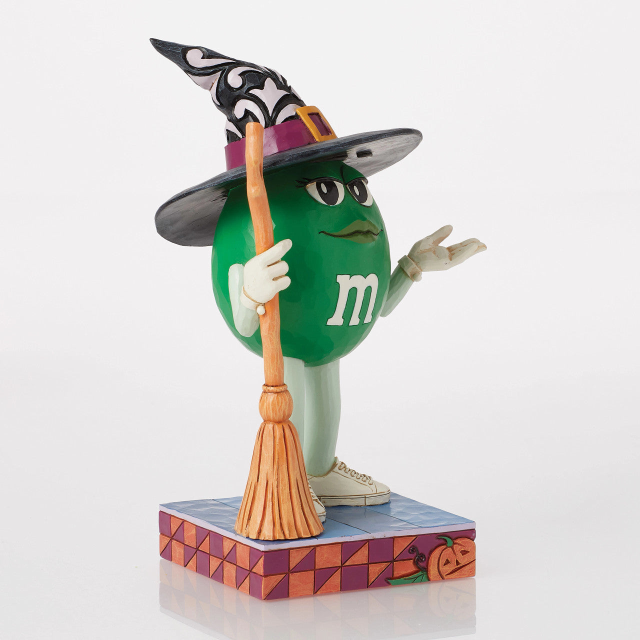 Witching You a Happy Halloween M&M'S Green Character Witch