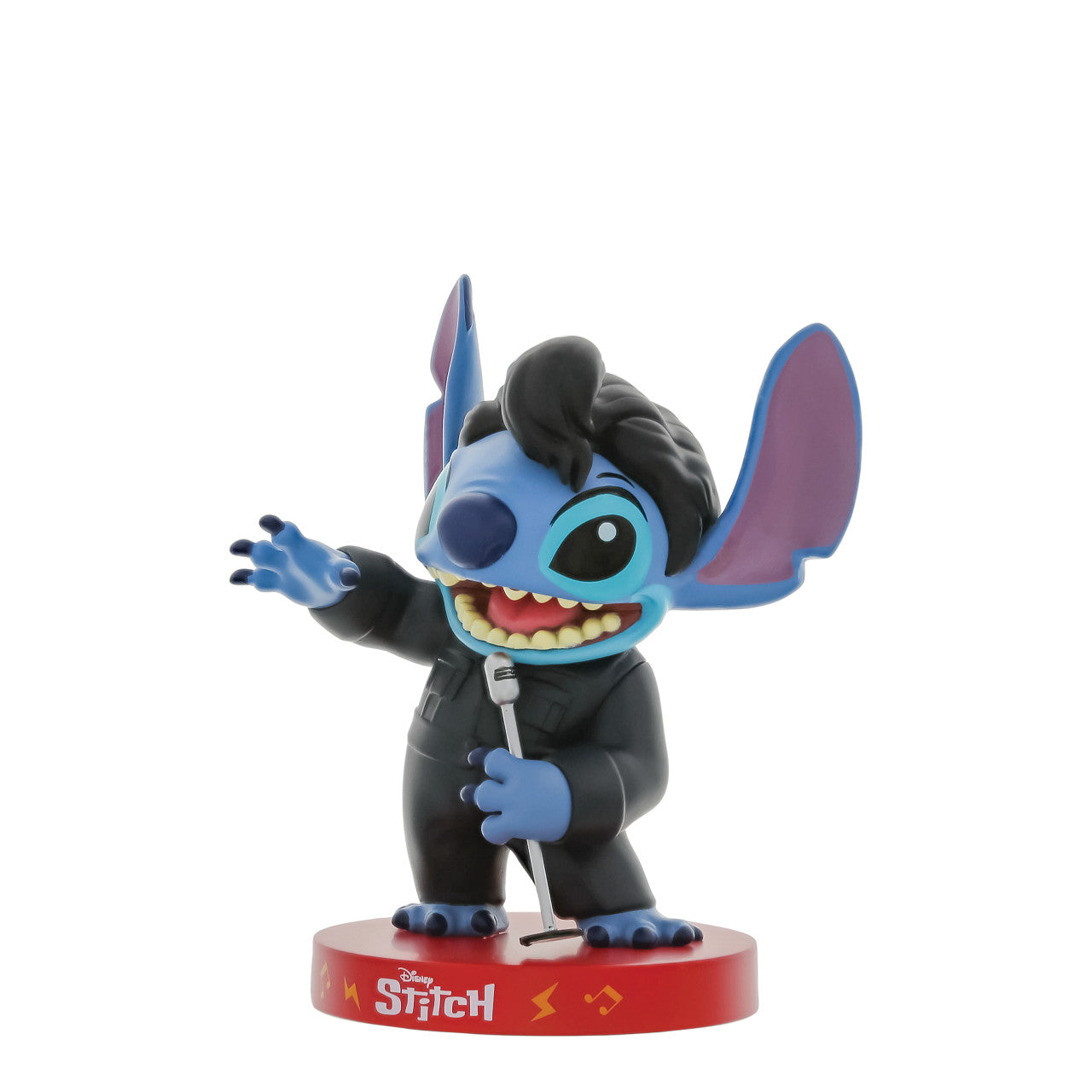 Stitch Elvis in Leather Jumpsuit 4.5"