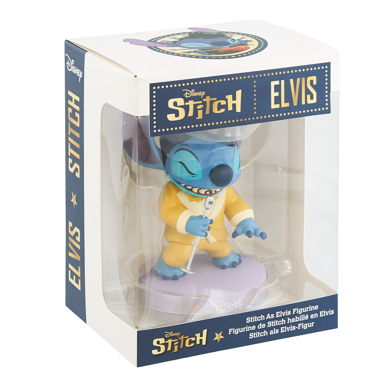 Stitch as Elvis in Gold Jumpsuit 5"