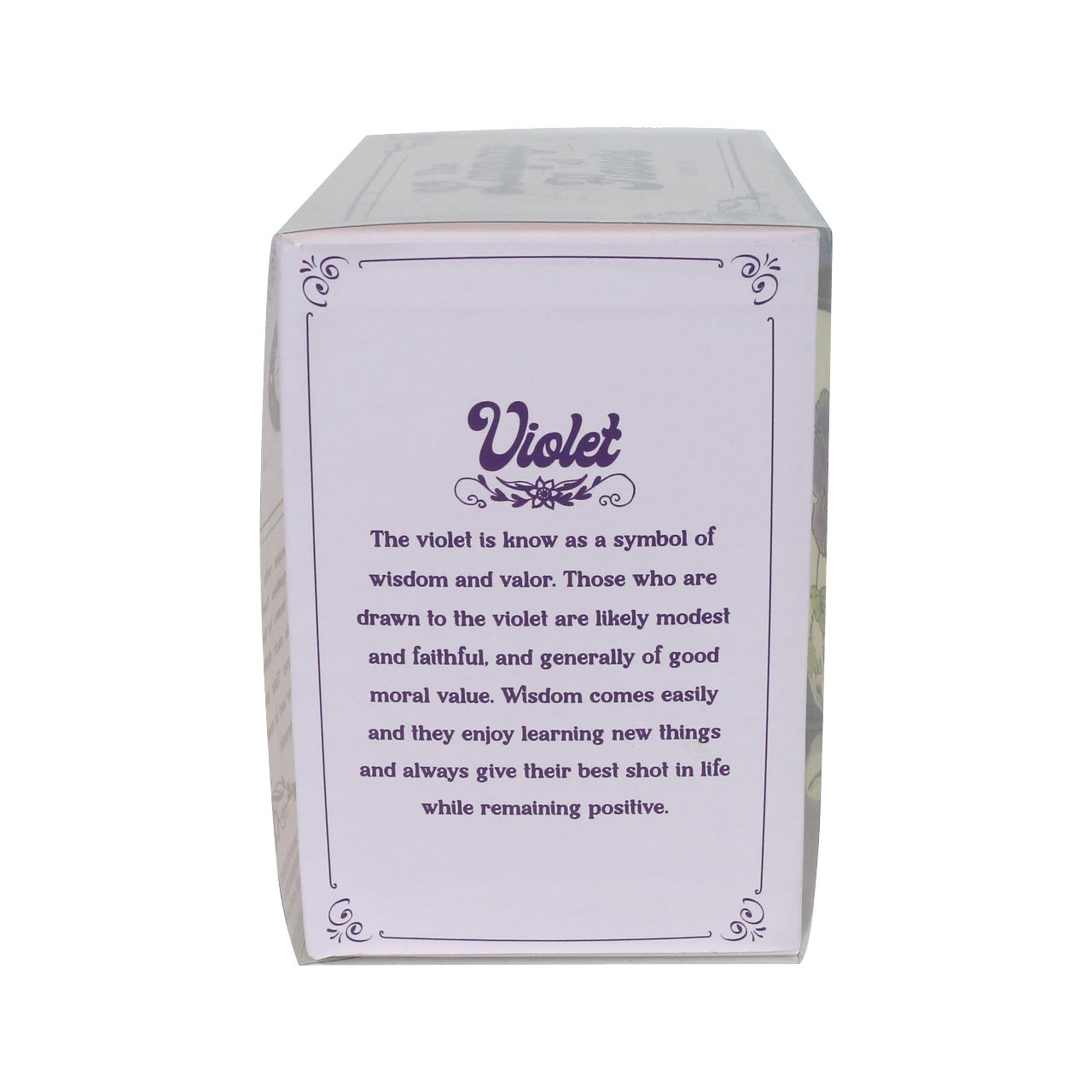 Violet Handpainted Mug