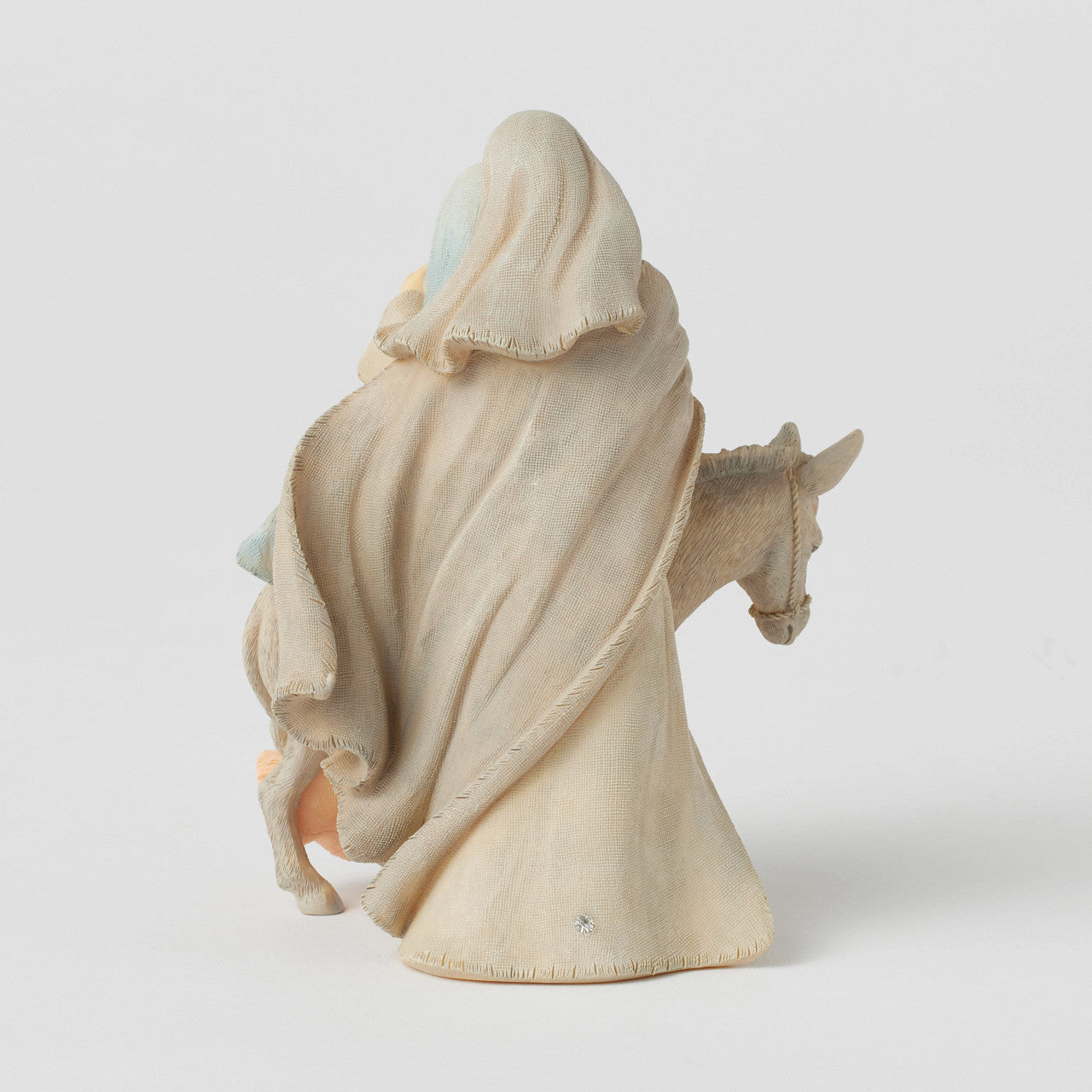 Holy Family with Donkey Figurine