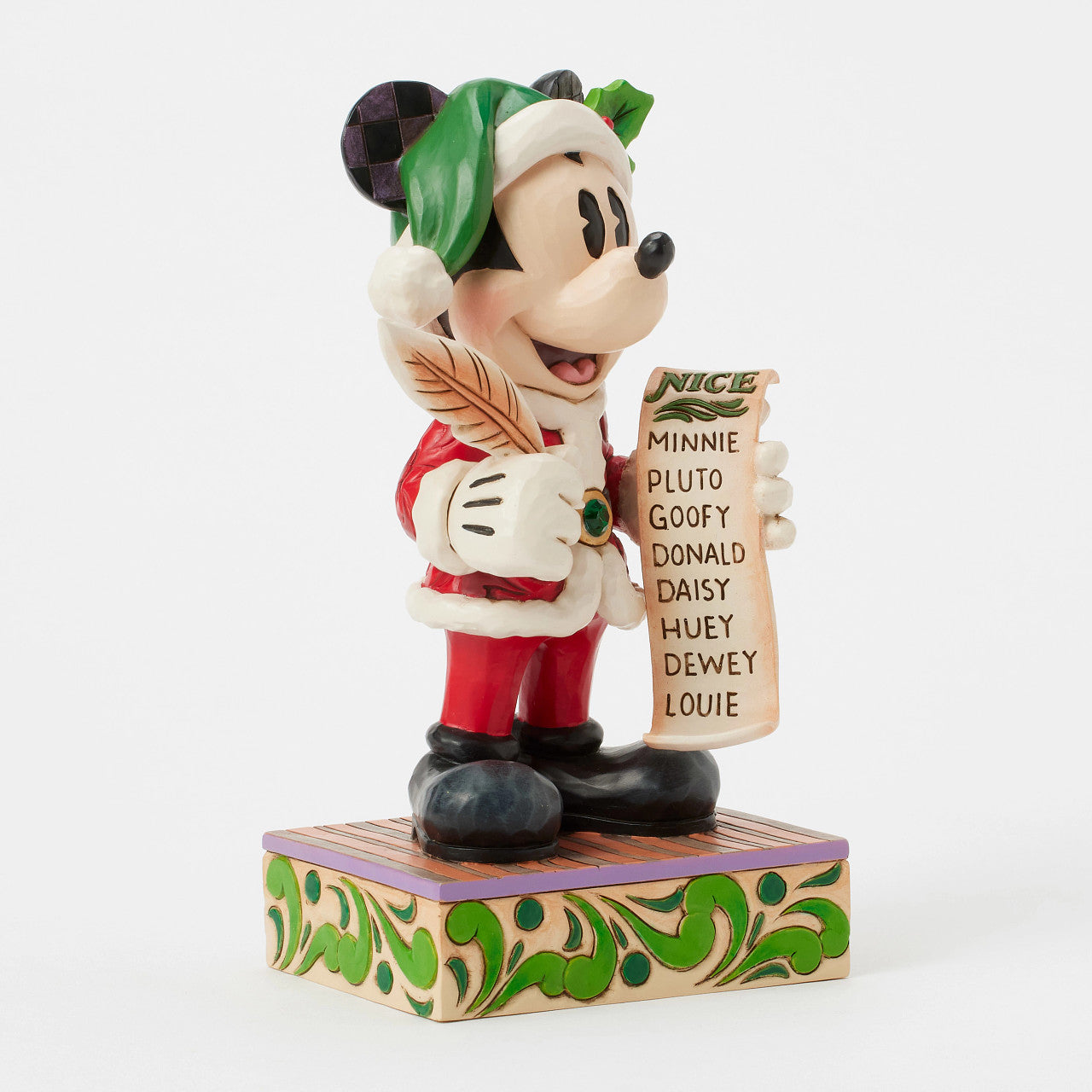 Santa Mickey with List