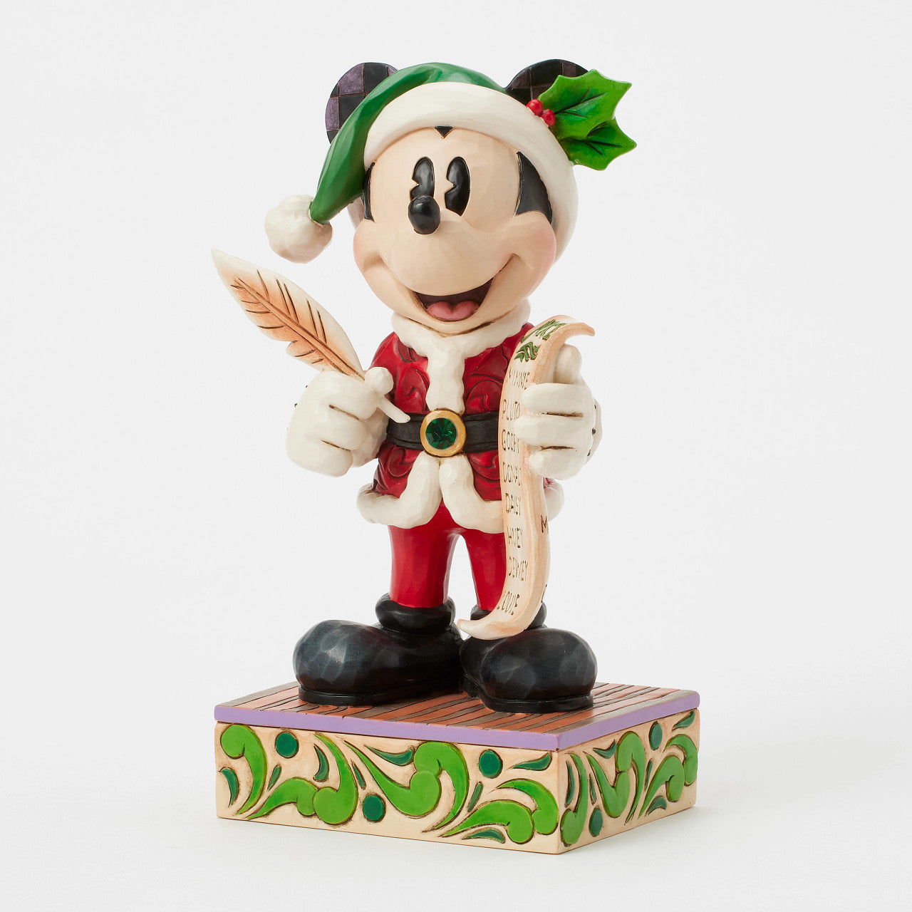 Santa Mickey with List