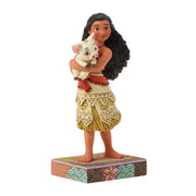 Wayfinder's Best Friend Moana Holding Pua