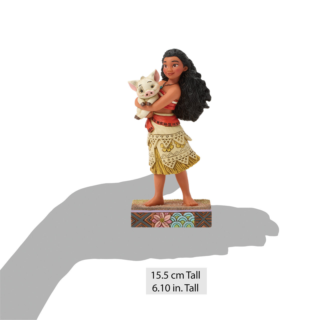 Wayfinder's Best Friend Moana Holding Pua
