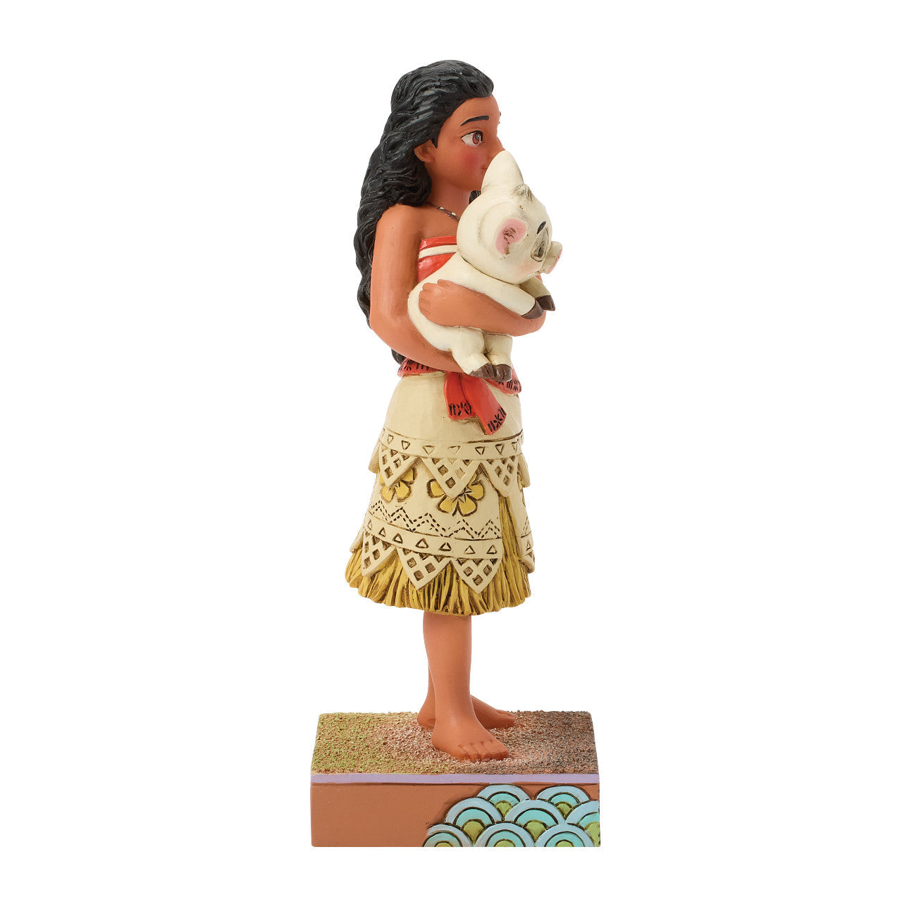 Wayfinder's Best Friend Moana Holding Pua
