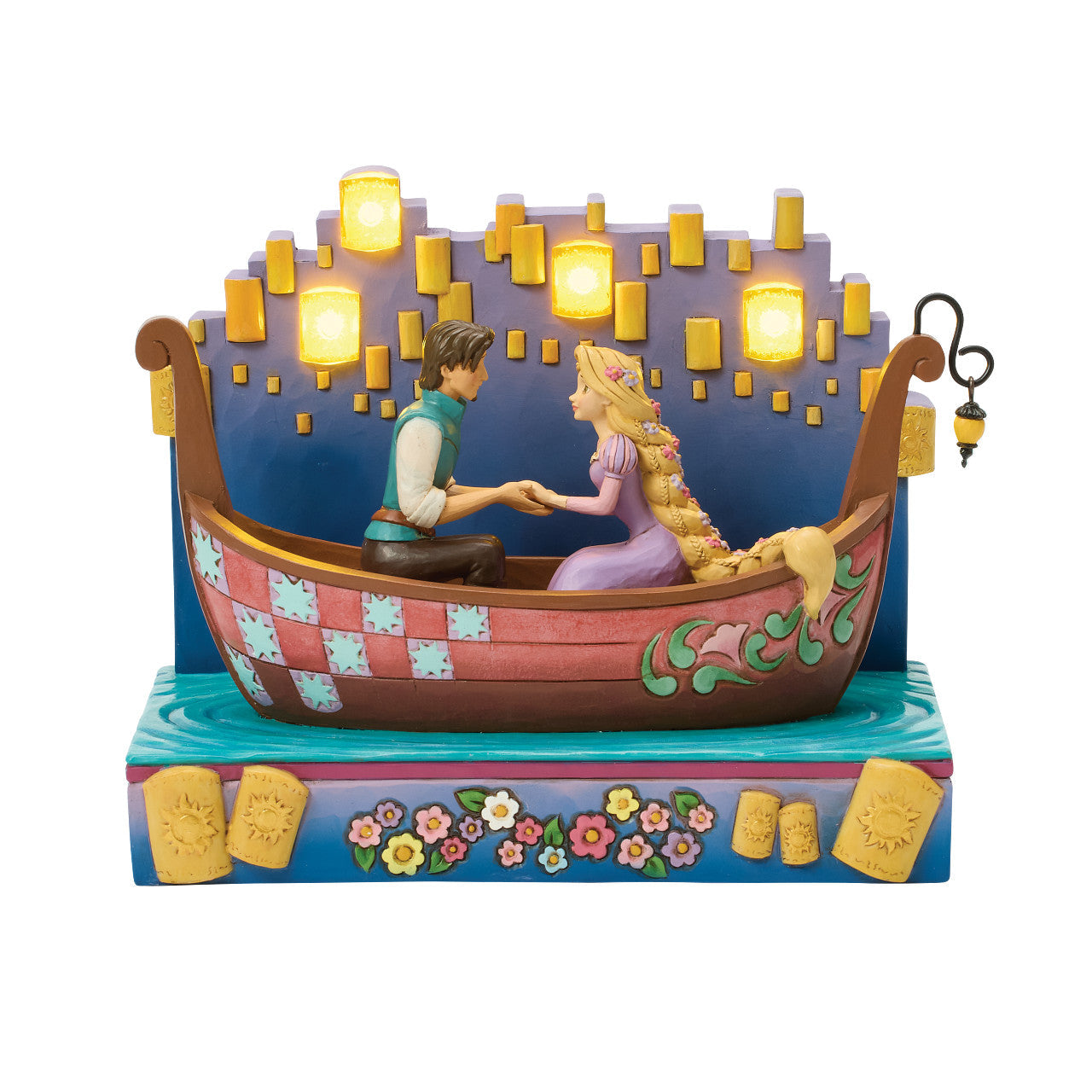 A Dream Come True Tangled Boat with LED Lanterns