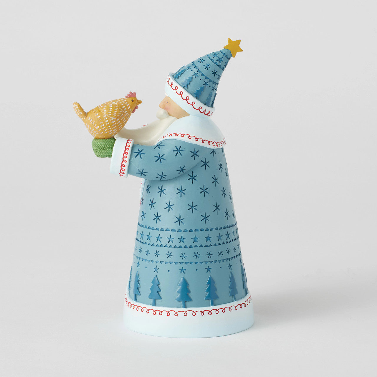 Art Gallery Chickens Love Santa Too by Beth Logan