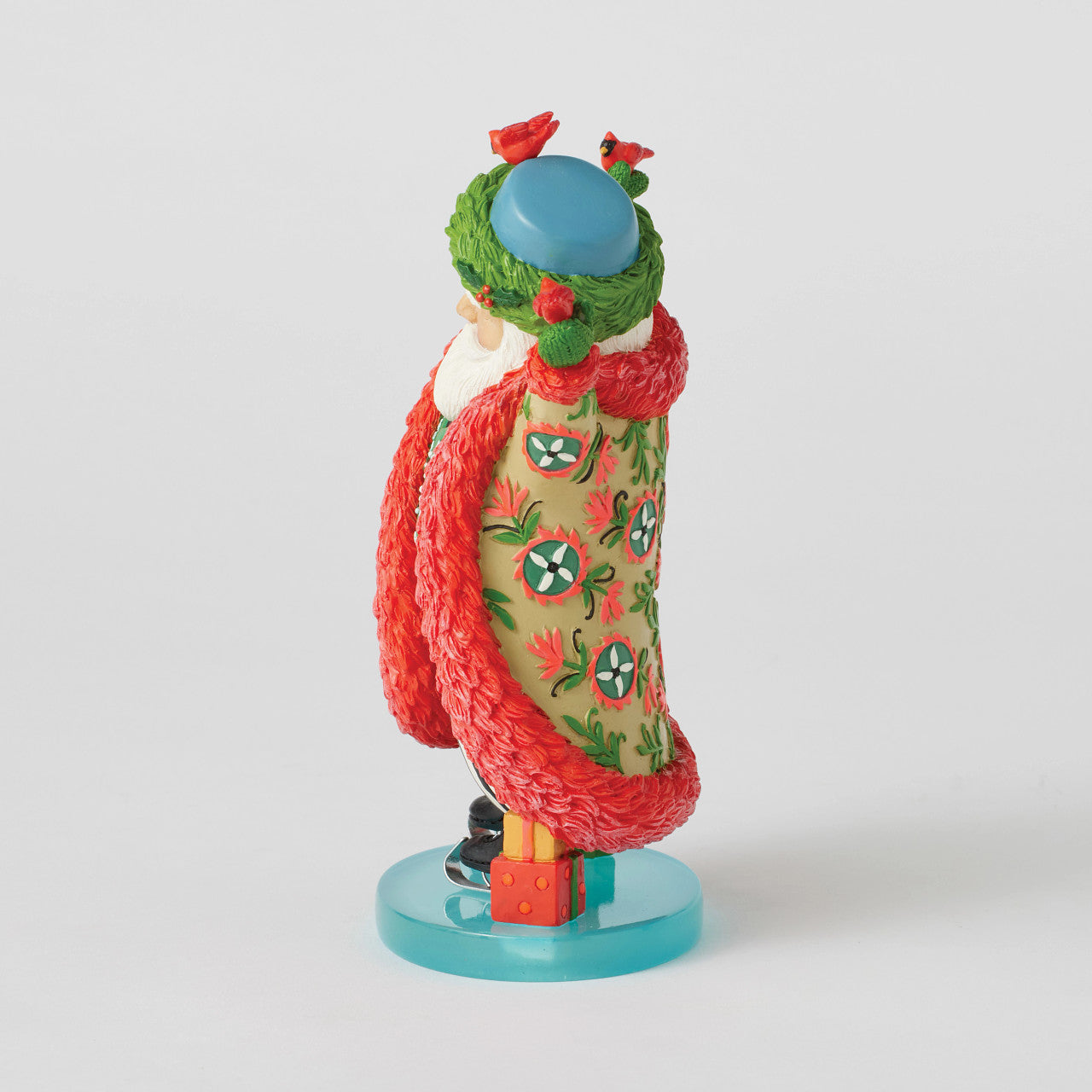 Art Gallery Ice Skating Santa by Lori Sibert