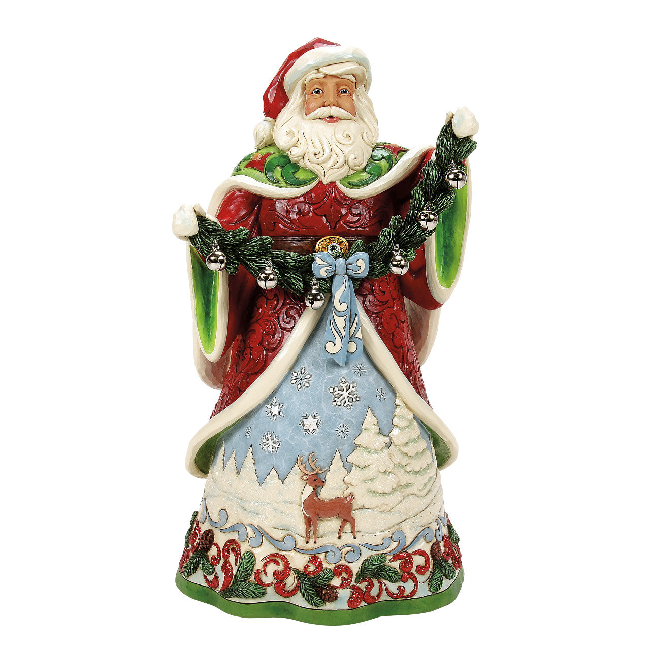 Claus For Celebration Collectors Edition Collection 3rd in the Series Santa with Bells