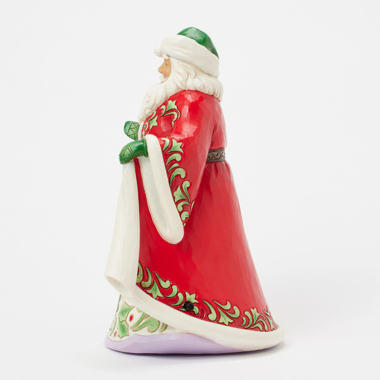 Magical Sleigh Ride Santa Winter Scene Musical Figurine