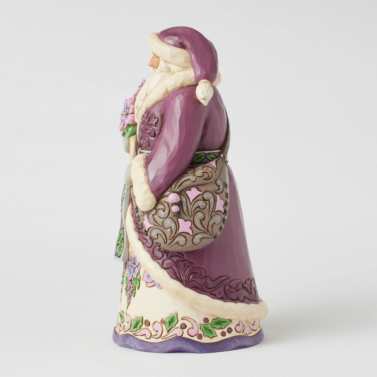 Royal Holiday Cheer Santa Collection Purple Santa