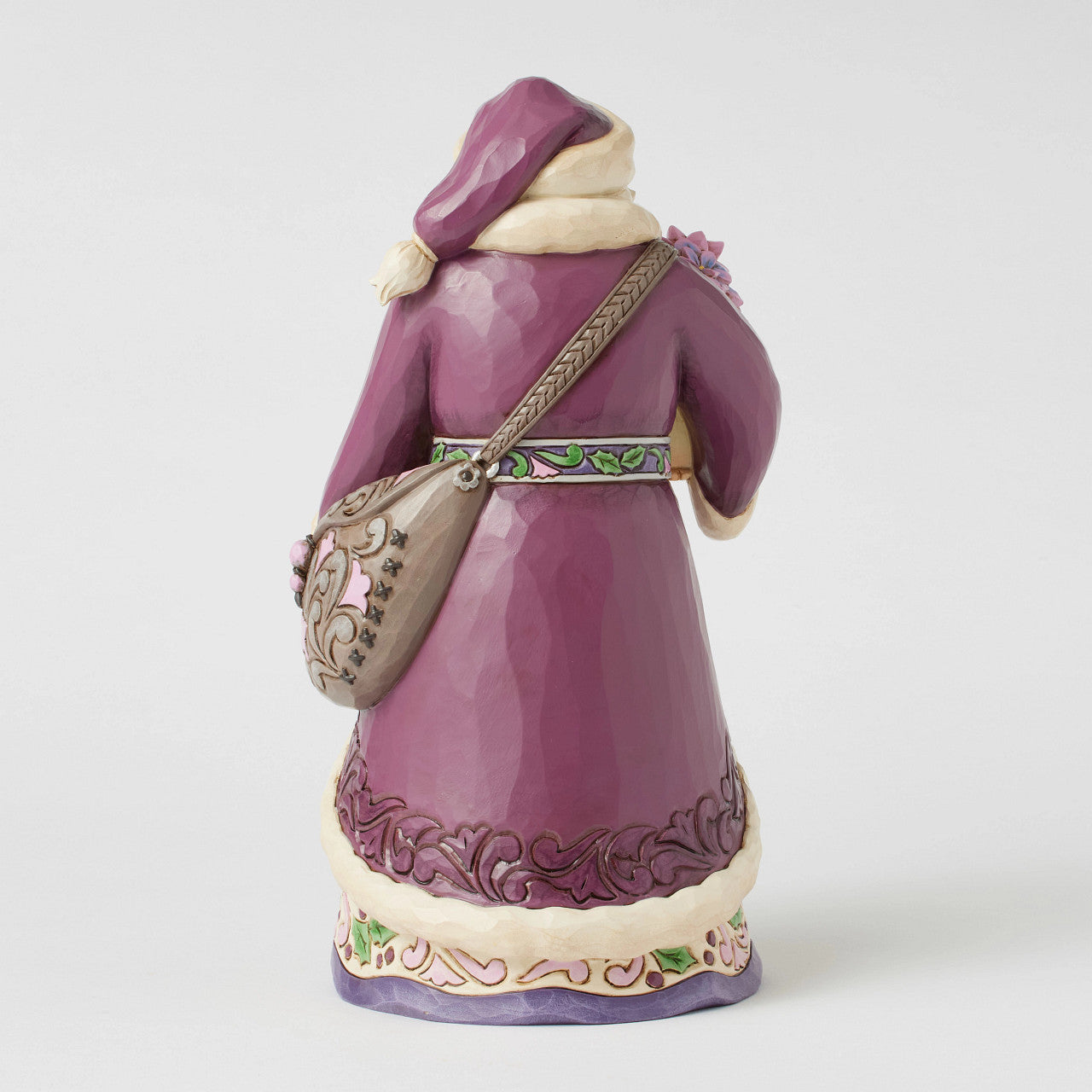 Royal Holiday Cheer Santa Collection Purple Santa