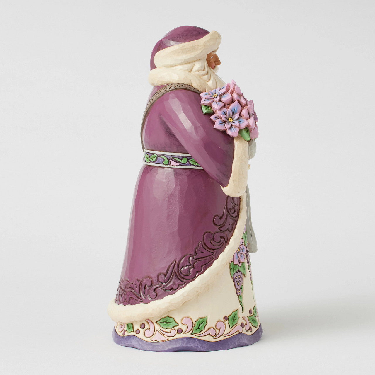 Royal Holiday Cheer Santa Collection Purple Santa