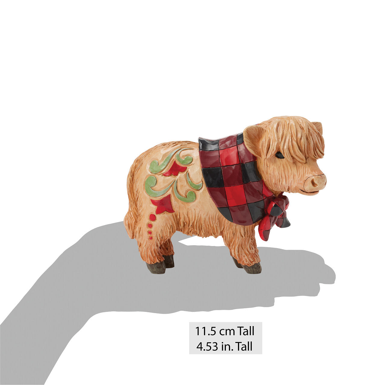 Moo-ti-ful Christmas Highland Glen Highland Calf