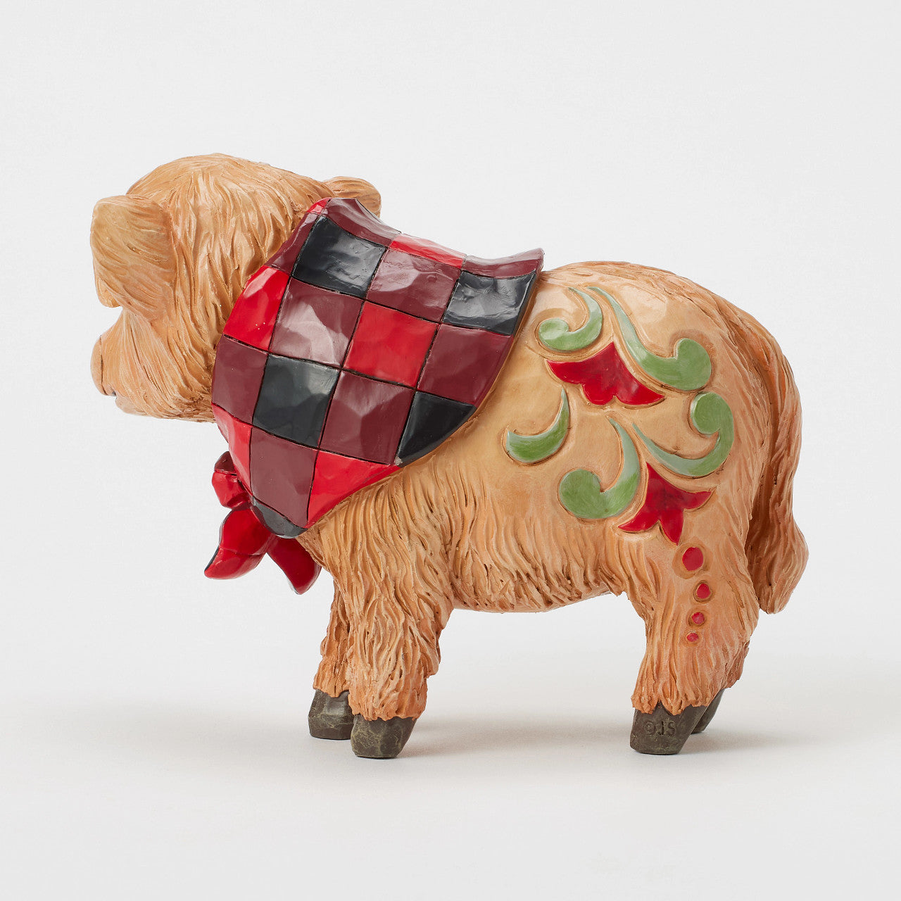 Moo-ti-ful Christmas Highland Glen Highland Calf