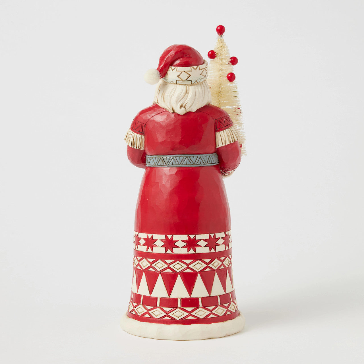 Nordic Winter Wishes Nordic Noel Santa with Sisal Tree