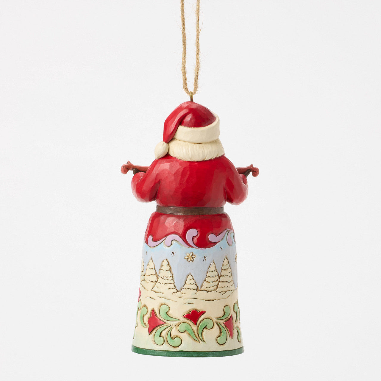 Santa I Heard The Bells Ornament