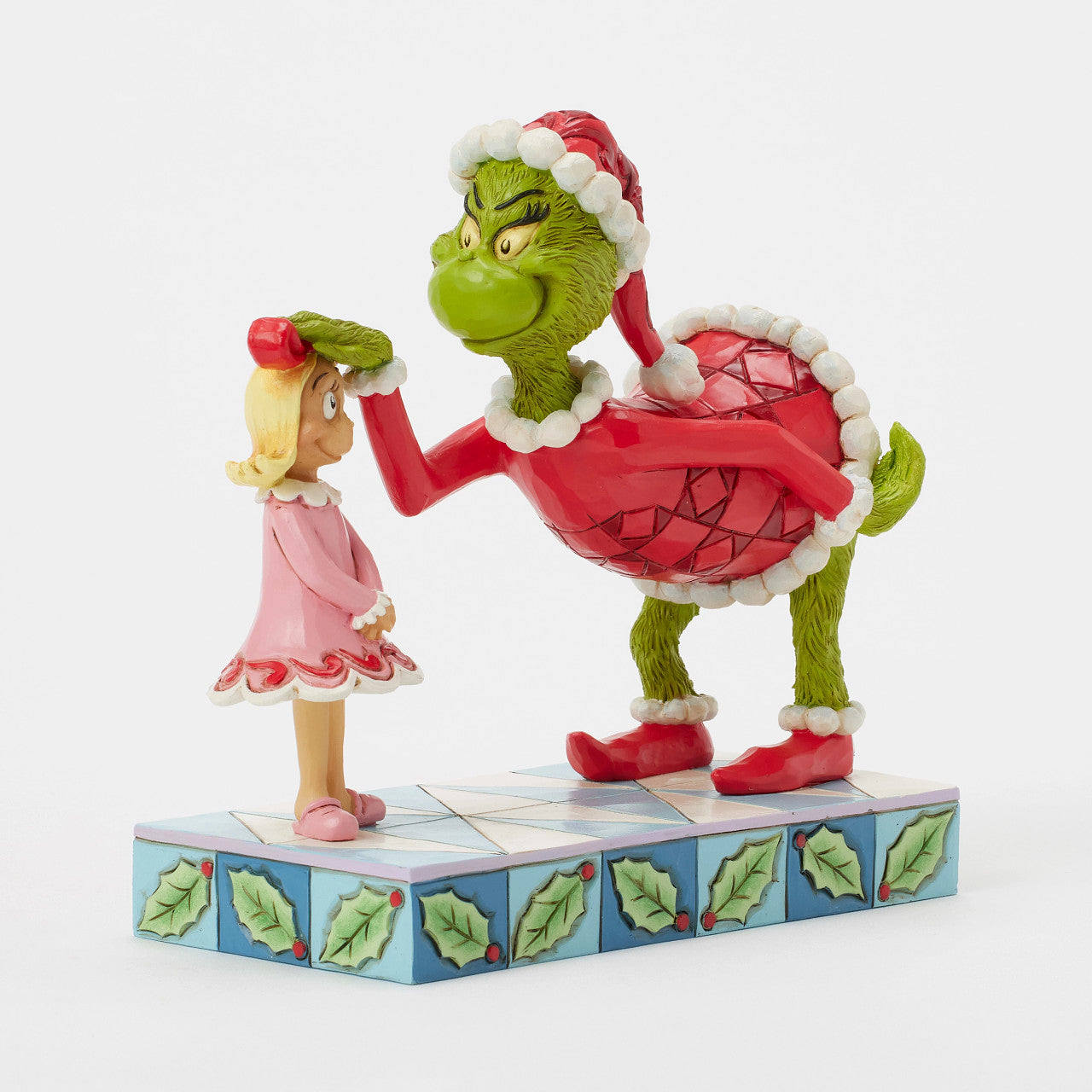Grinch Patting Cindy Lou's Head
