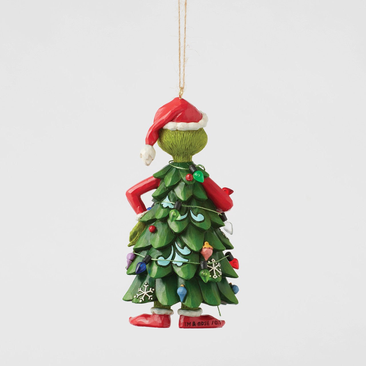 Grinch Dressed as Christmas Tree Ornament