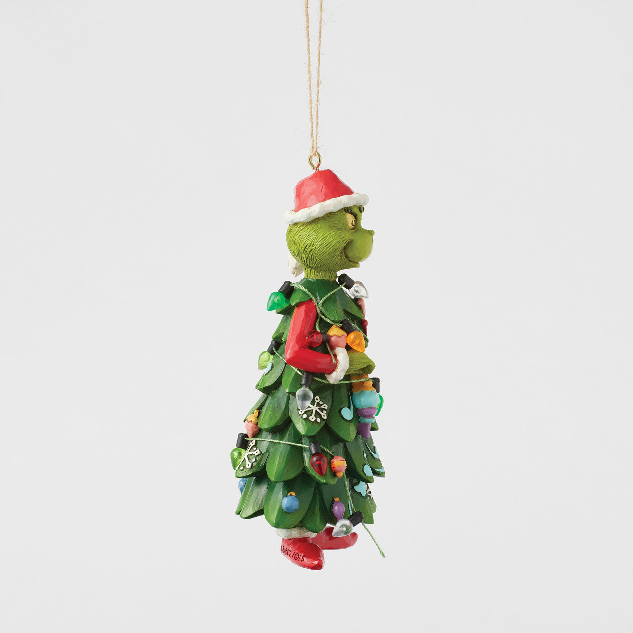 Grinch Dressed as Christmas Tree Ornament