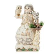 Winter's Gentle Gatherings Woodland Snowman
