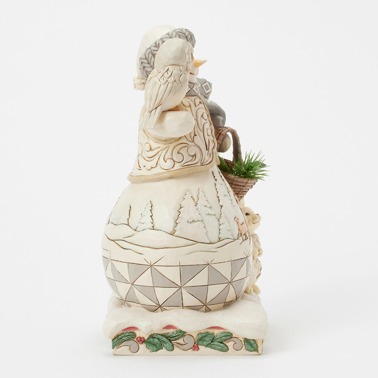 Winter's Gentle Gatherings Woodland Snowman