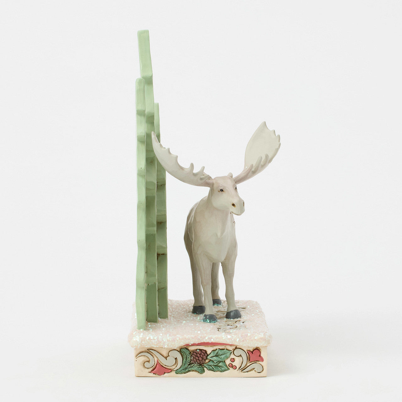 Frozen Forest Woodland Moose