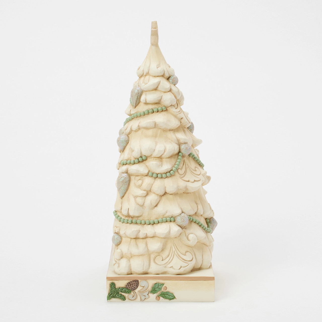 Tree of Holy Light White Woodland Tree Nativity Diorama