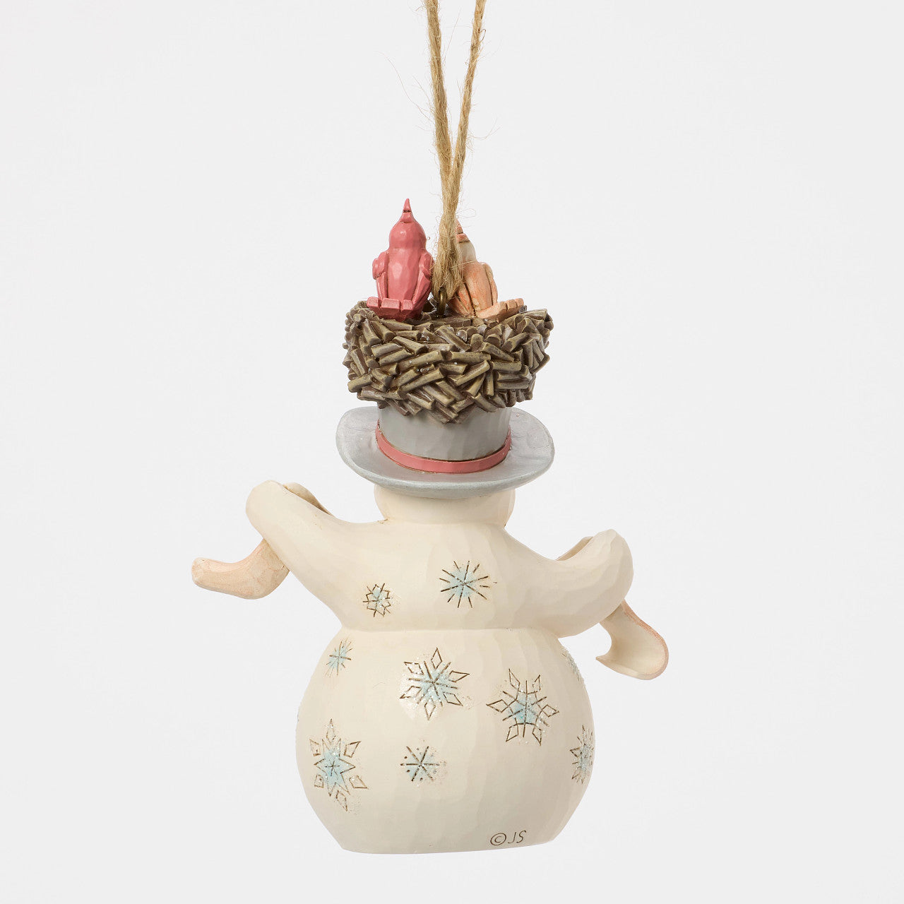 Woodland Dated 2025 Snowman Ornament