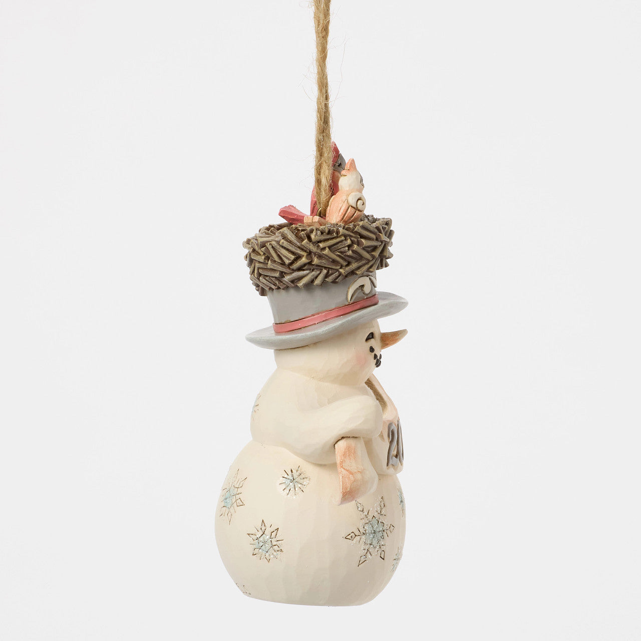 Woodland Dated 2025 Snowman Ornament