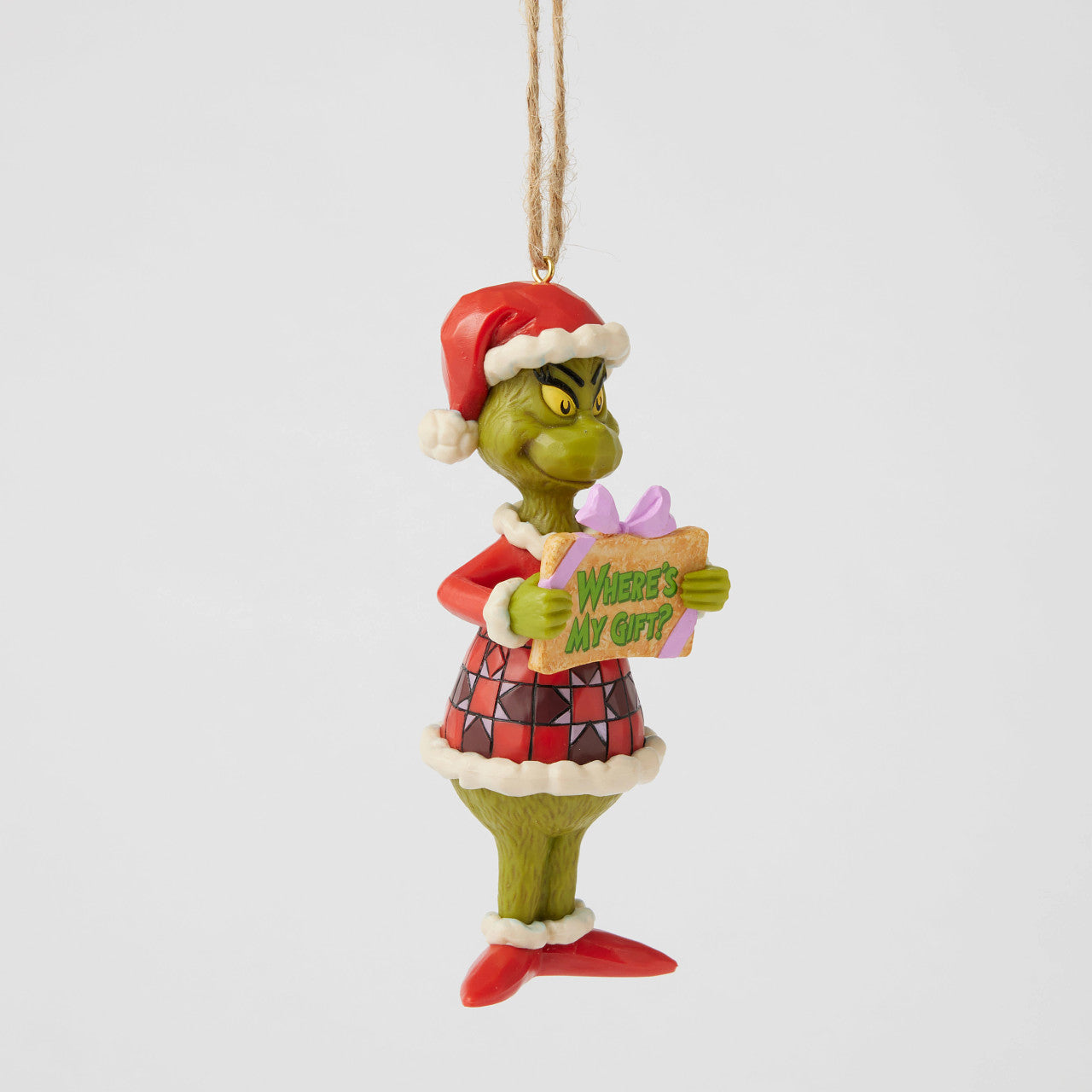 Grinch Where's My Gift Ornament