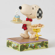 Snoopy & Woodstock with Warm Milk and Cookies