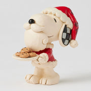 Snoopy Santa with Cookies Mini