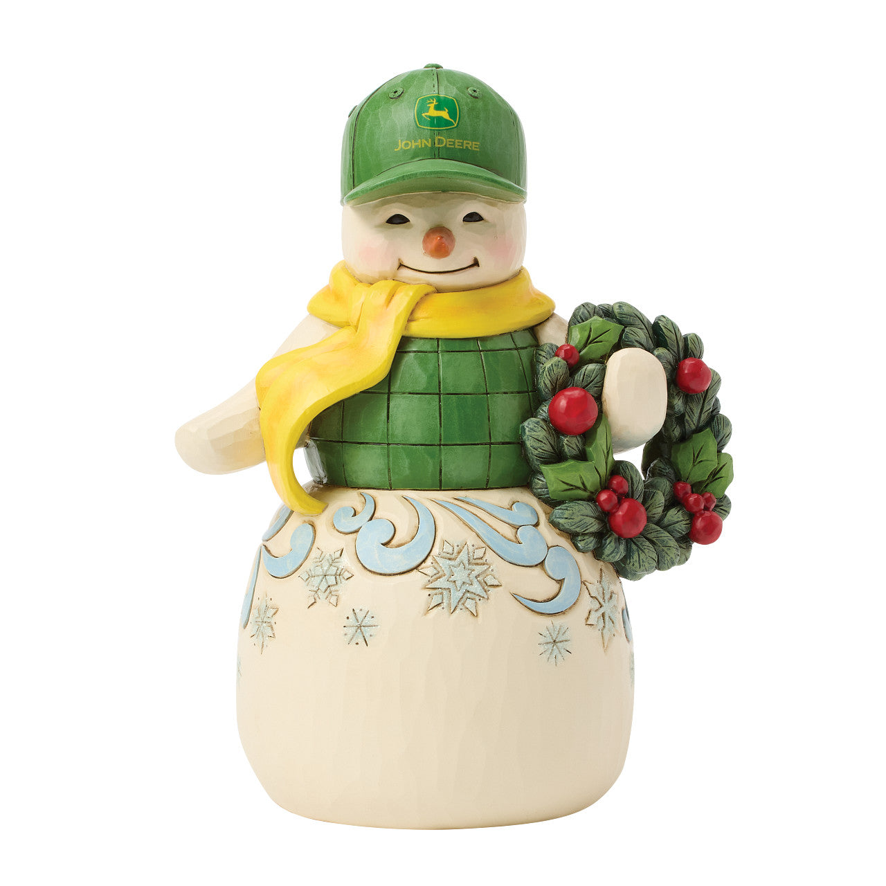 My Deere Snowman Snowman in John Deere Hat