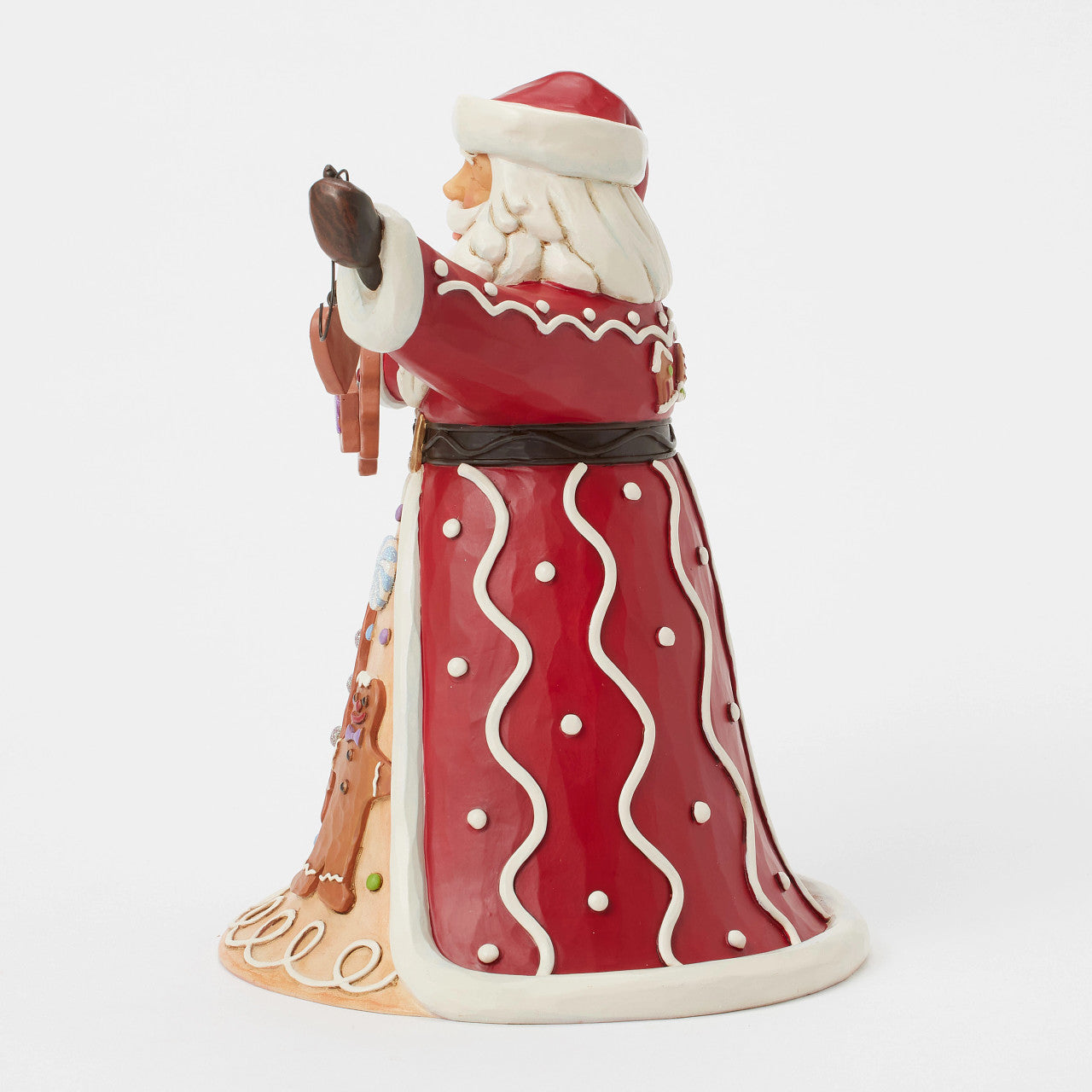Sugar Cookie Charms Gingerbread Santa with Cookies