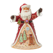 Sugar Cookie Charms Gingerbread Santa with Cookies