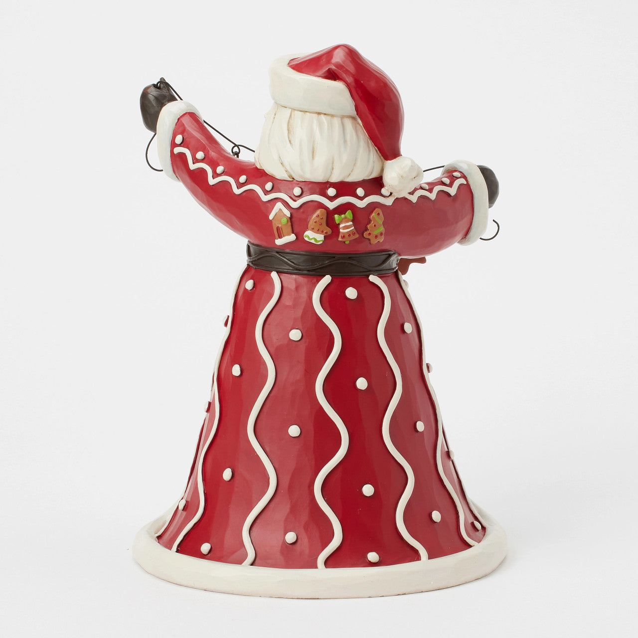 Sugar Cookie Charms Gingerbread Santa with Cookies
