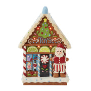 Wishing You a Sweet Christmas Gingerbread LED Toy Shop