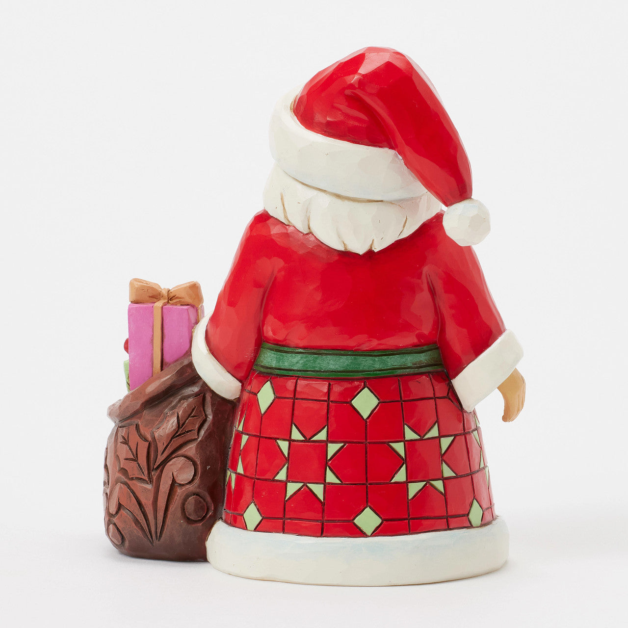 Filled with Christmas Cheer Santa with Toy Bag Pint Size