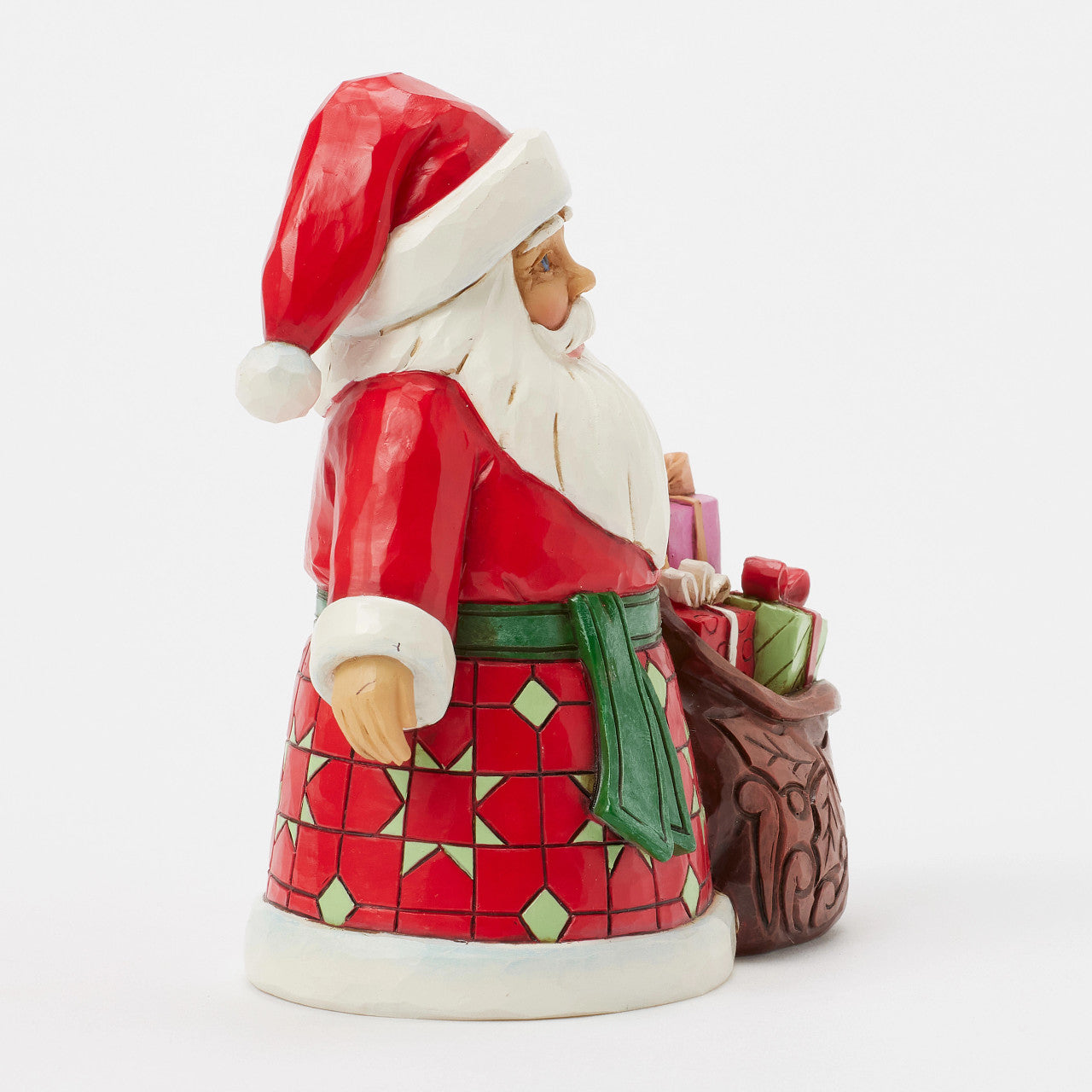 Filled with Christmas Cheer Santa with Toy Bag Pint Size