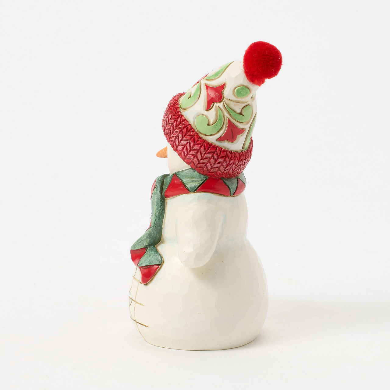 Up to Snow Good Snowman with Dog & Scarf Pint Size