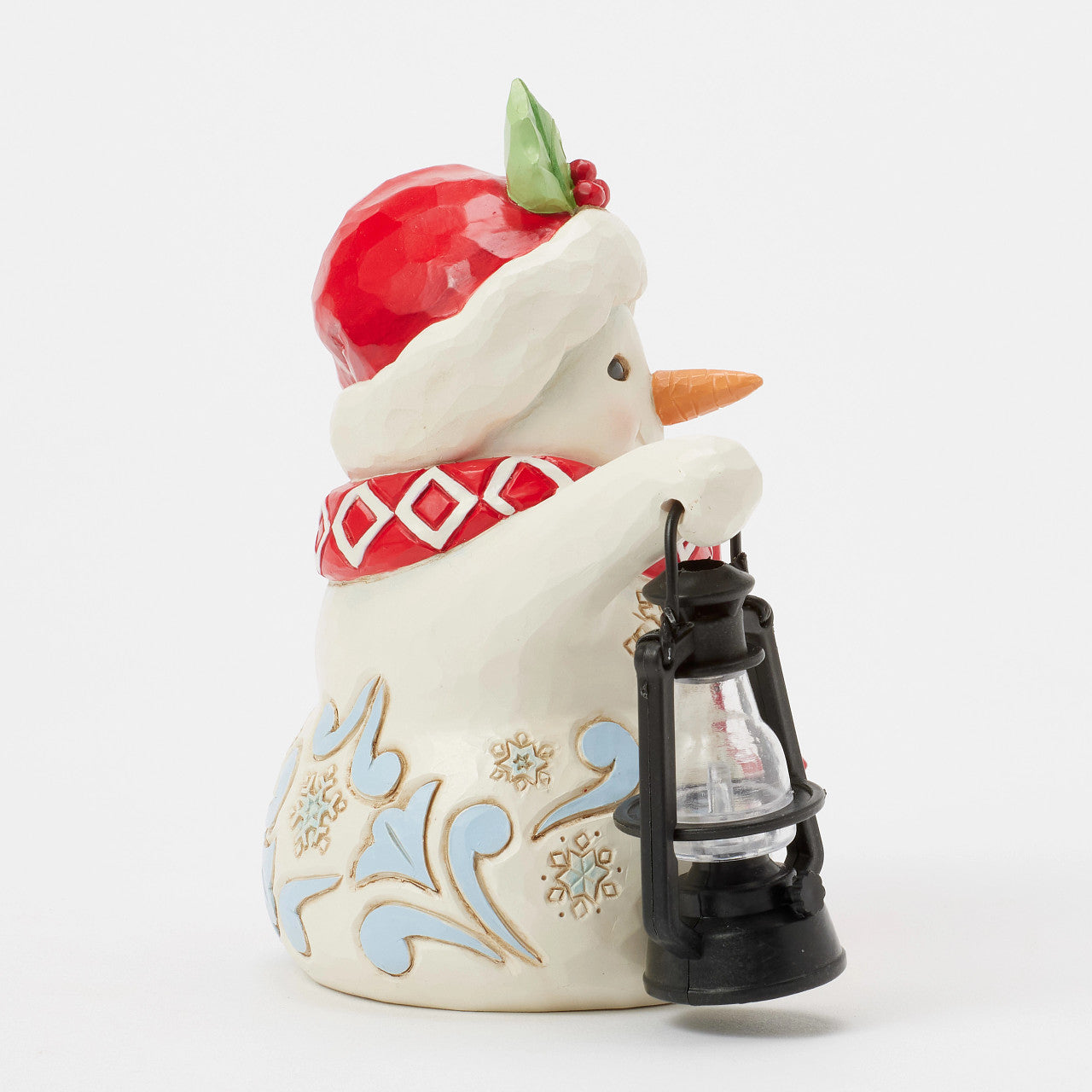 Twinkle Bright Snowman Oversized Lantern Pint Size